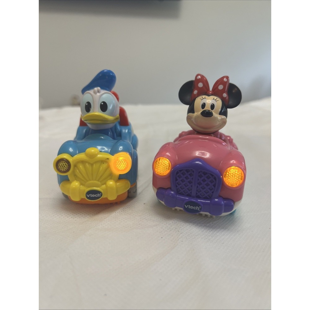 VTECH Go Go Smart Wheels Disney Cars Minnie Mouse Donald Duck